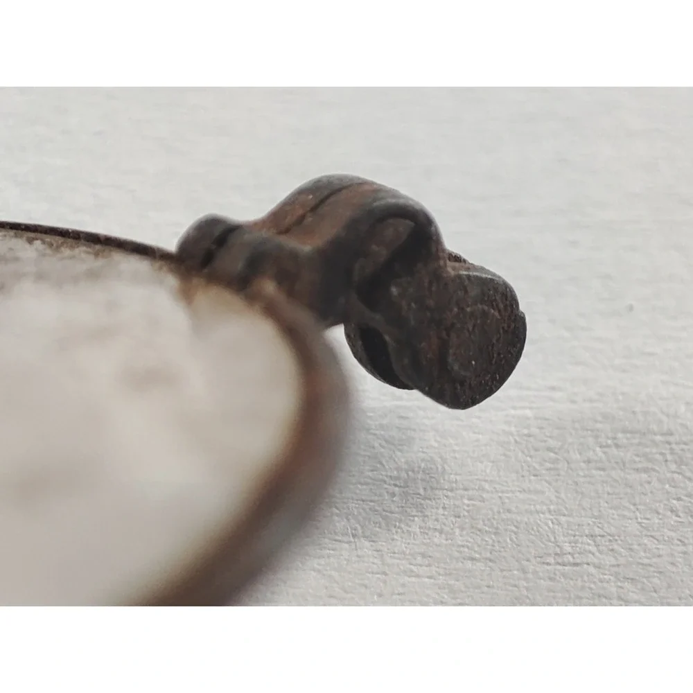 Antique Victorian Oval Spectacles Steel Wire Frame Saddle Bridge Civil War‎ Era